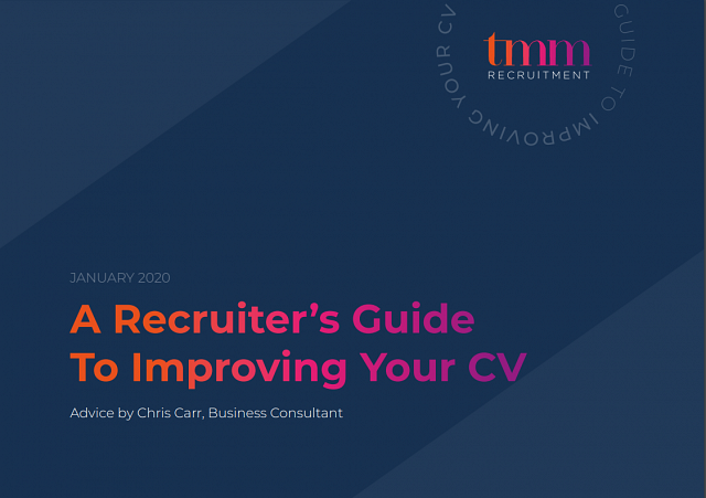 A Recruiter's Guide To Improving Your CV